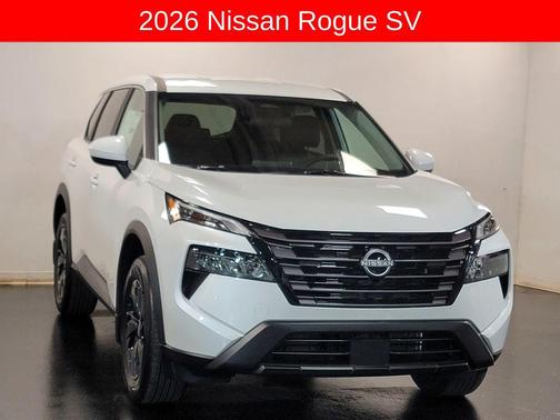 Everest White Pearl Tricoat 2026 Nissan Rogue SV