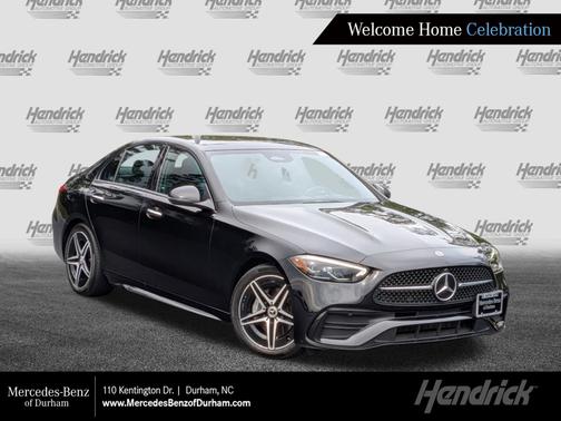 Black 2023 Mercedes-Benz C-Class C 300 4MATIC