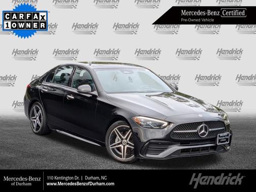 Black 2023 Mercedes-Benz C-Class