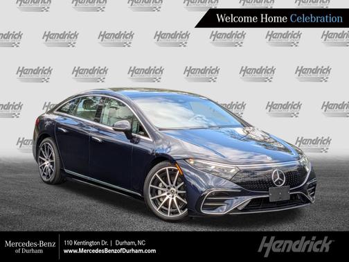 Nautical Blue 2022 Mercedes-Benz EQS 580