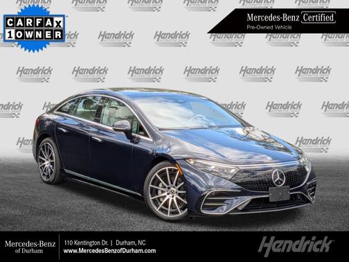 Nautical Blue 2022 Mercedes-Benz EQS 580