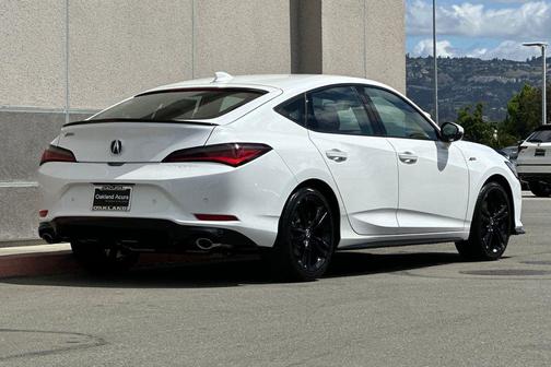 Platinum White Pearl 2026 Acura Integra FWD A-Spec with Technology