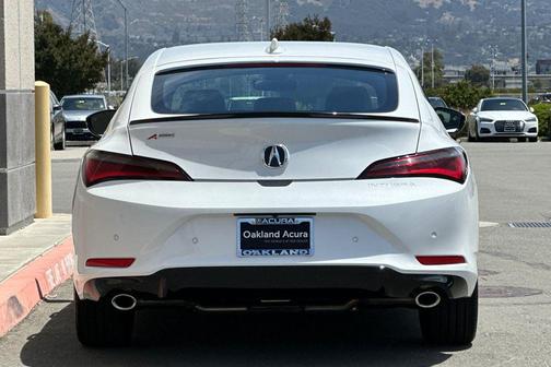Platinum White Pearl 2026 Acura Integra FWD A-Spec with Technology