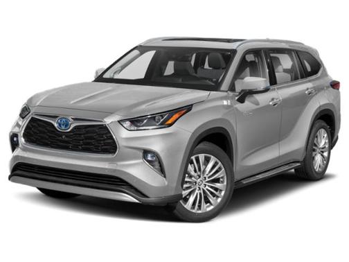 Celestial Silver Metallic 2021 Toyota Highlander Hybrid Platinum