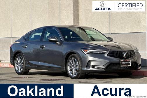 Liquid Carbon Metallic 2025 Acura Integra Base