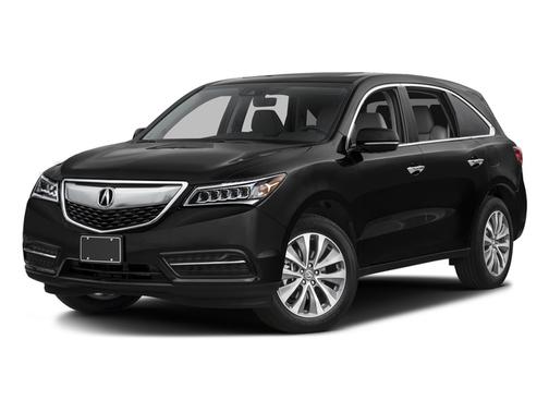 Crystal Black Pearl 2016 Acura MDX 3.5L AcuraWatch Plus Package