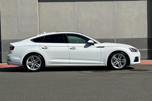 Ibis White 2019 Audi A5 45 Premium