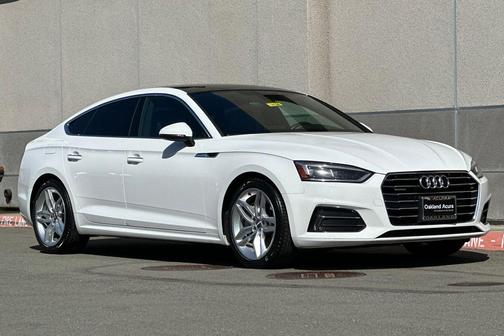 Ibis White 2019 Audi A5 45 Premium