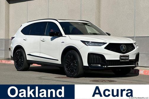 Platinum White Pearl 2026 Acura MDX A-SPEC Advance Package