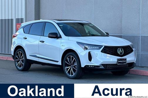 Platinum White Pearl 2026 Acura RDX A-Spec Advance Package
