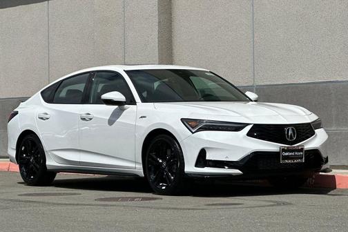 Platinum White Pearl 2026 Acura Integra FWD A-Spec with Technology