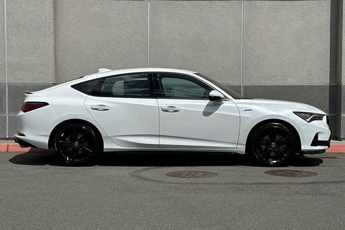 Platinum White Pearl 2026 Acura Integra FWD A-Spec with Technology