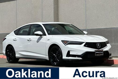 Platinum White Pearl 2026 Acura Integra FWD A-Spec with Technology