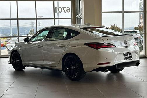 Platinum White Pearl 2026 Acura Integra FWD A-Spec with Technology