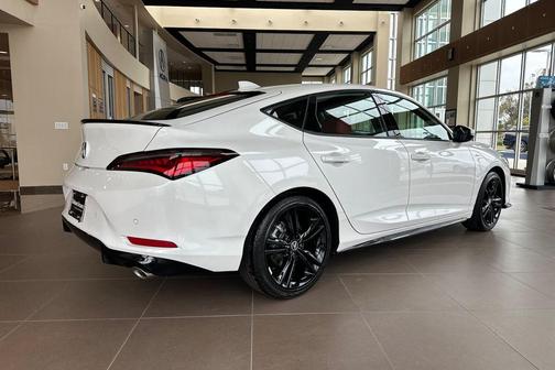 Platinum White Pearl 2026 Acura Integra FWD A-Spec with Technology