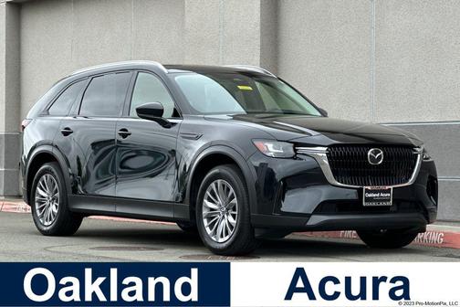 Jet Black Mica 2024 Mazda CX-90 3.3 Turbo Preferred