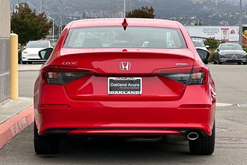 Rallye Red 2022 Honda Civic Sport