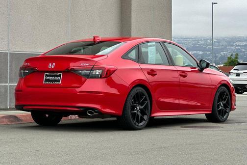 Rallye Red 2022 Honda Civic Sport