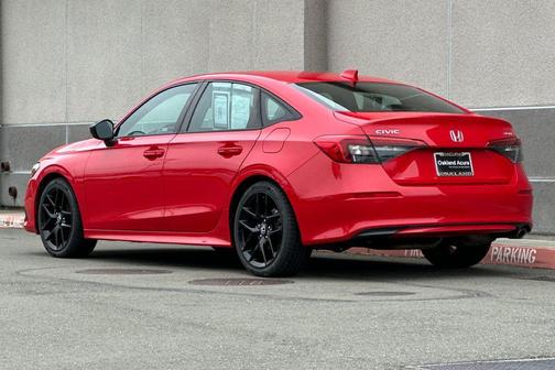 Rallye Red 2022 Honda Civic Sport