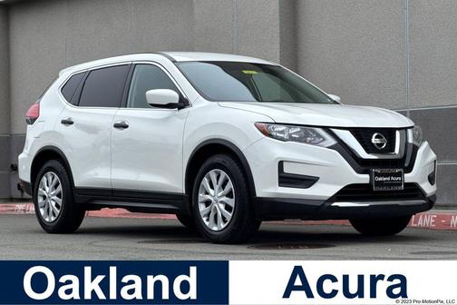 Glacier White 2017 Nissan Rogue S