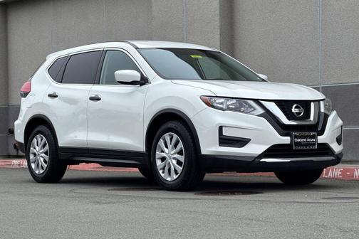 Glacier White 2017 Nissan Rogue S
