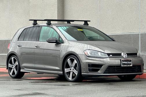 Limestone Gray Metallic 2016 Volkswagen Golf R 2.0T DSG