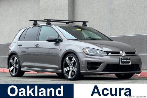 Limestone Gray Metallic 2016 Volkswagen Golf R 2.0T DSG