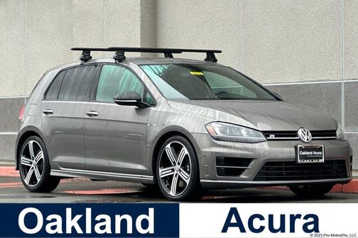 Limestone Gray Metallic 2016 Volkswagen Golf R 2.0T DSG