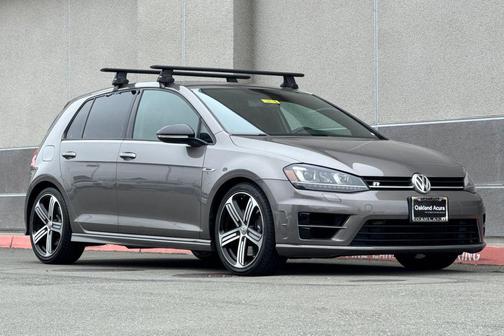 Limestone Gray Metallic 2016 Volkswagen Golf R 2.0T DSG