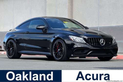 Obsidian Black Metallic 2018 Mercedes-Benz AMG C 63 S