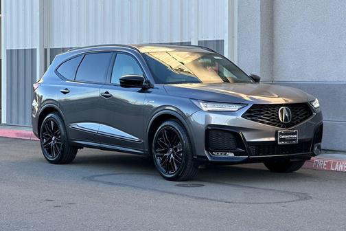 Liquid Carbon Metallic 2026 Acura MDX A-SPEC Advance Package