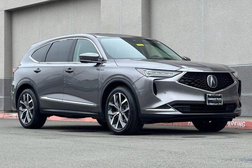 Liquid Carbon Metallic 2022 Acura MDX Technology Package