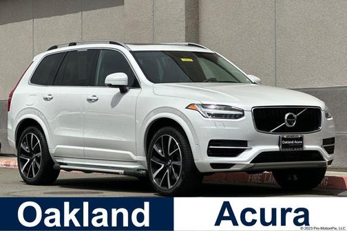 Crystal White Pearl 2019 Volvo XC90 Hybrid T8 Momentum