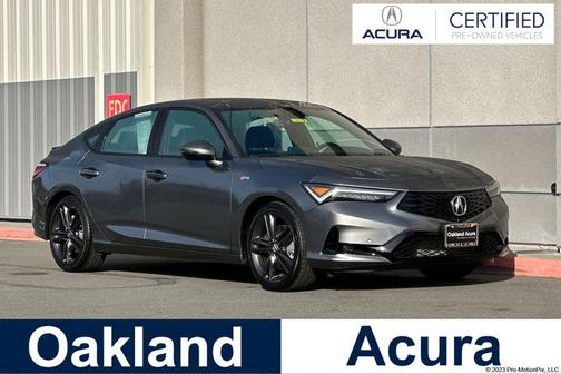 Liquid Carbon Metallic 2023 Acura Integra A-SPEC Technology