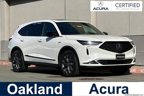 Platinum White Pearl 2023 Acura MDX A-SPEC