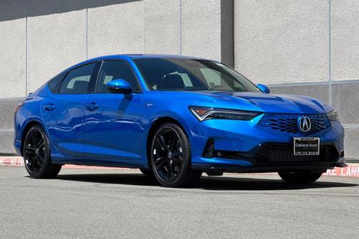 Obsidian Blue Pearl 2026 Acura Integra FWD A-Spec with Technology