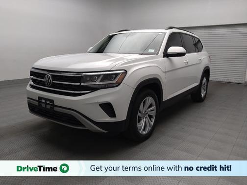 White 2021 Volkswagen Atlas 3.6L SE w/Technology