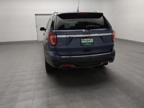 Blue Metallic 2018 Ford Explorer XLT