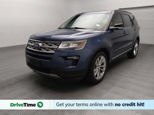 Blue Metallic 2018 Ford Explorer XLT