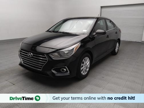 Absolute Black 2021 Hyundai Accent SEL