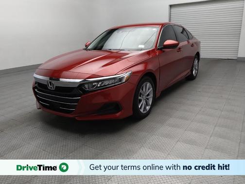 Radiant Red Metallic 2021 Honda Accord LX 1.5T