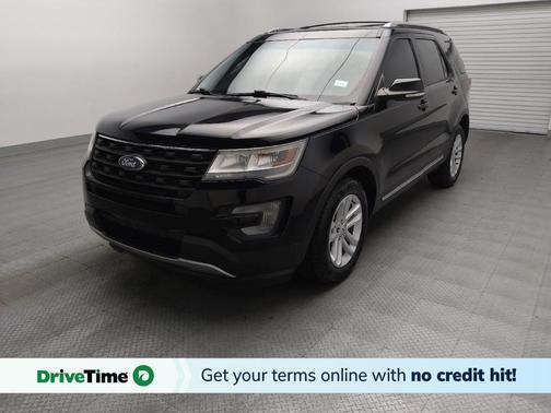 Shadow Black 2017 Ford Explorer XLT