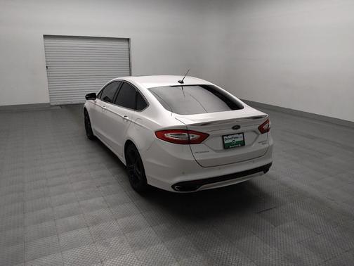 White 2014 Ford Fusion Titanium