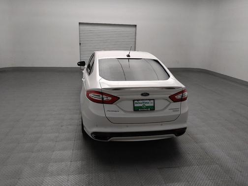 White 2014 Ford Fusion Titanium