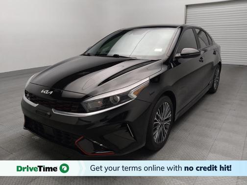 Aurora Black 2024 Kia Forte GT-Line