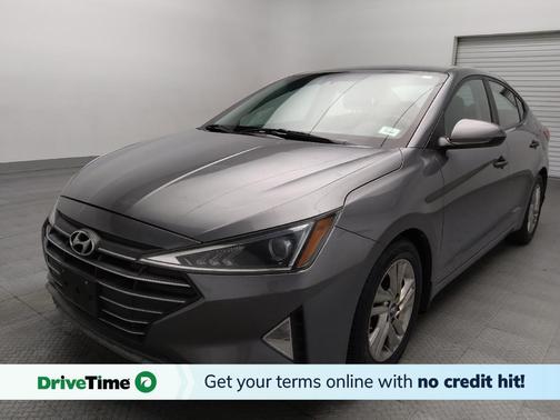 Gray 2020 Hyundai ELANTRA SEL