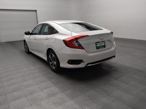 Platinum White Pearl 2020 Honda Civic LX