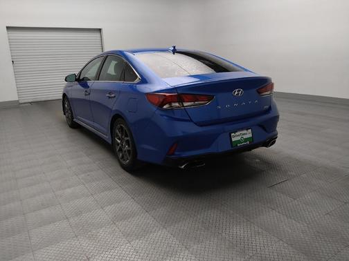 Electric Blue 2018 Hyundai SONATA Sport 2.0T