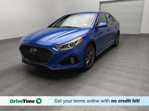 Electric Blue 2018 Hyundai SONATA Sport 2.0T
