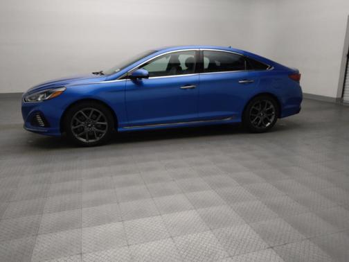 Electric Blue 2018 Hyundai SONATA Sport 2.0T